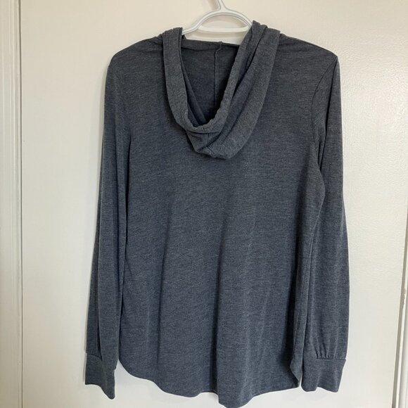 DISNEY Lilo & Stitch Blue Lightweight Fabric Hoodie Women's Medium - Picture 3 of 6